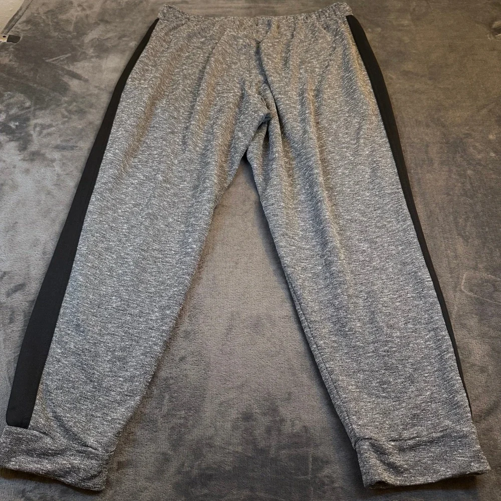Nike Dri Fit Jogger Sweatpants Mens XXL 2XL Gray Space Dye‎ Pockets Activewear
